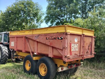 Przyczepa tandem Legras 12 ton