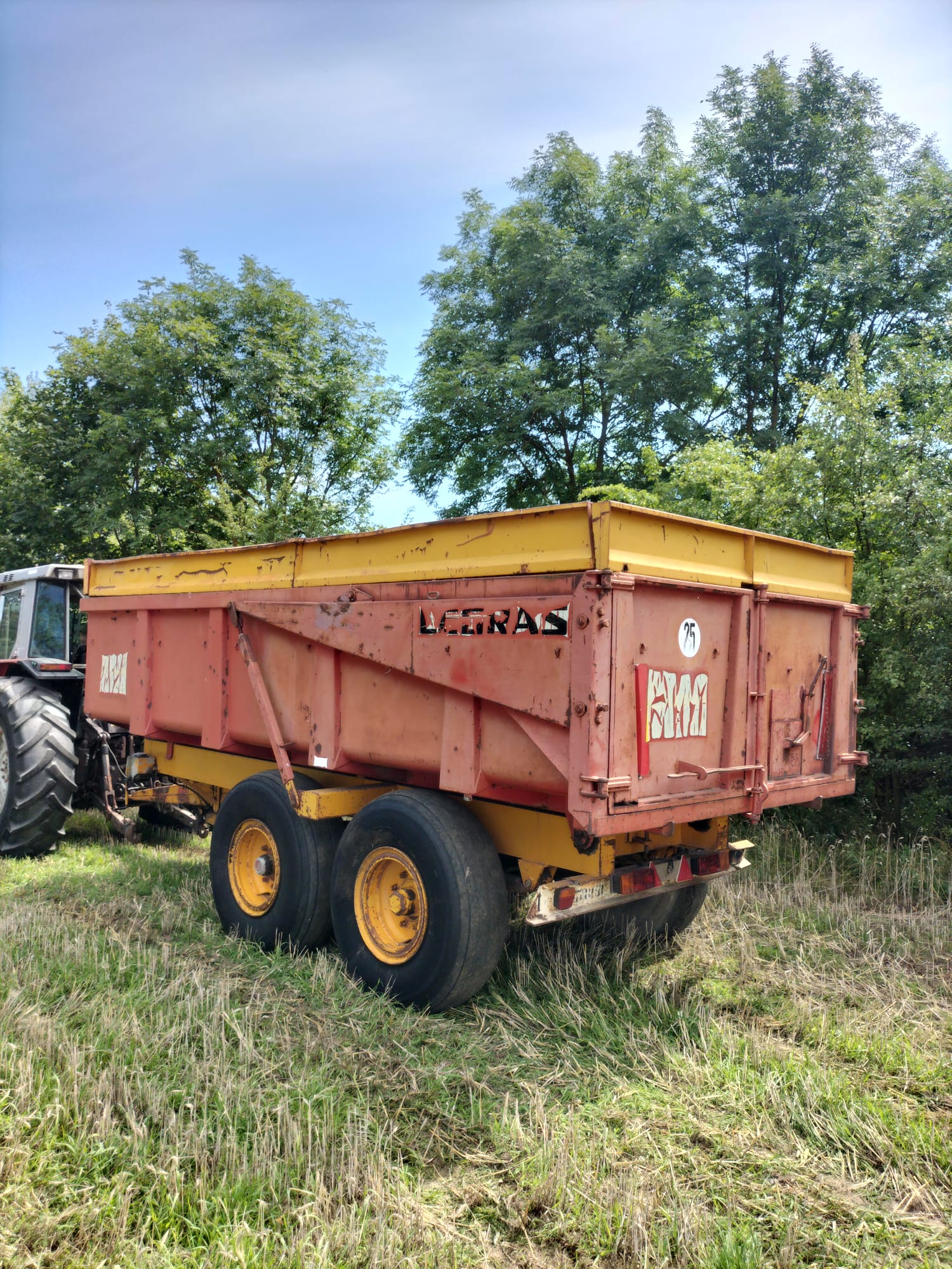 Przyczepa tandem Legras 12 ton