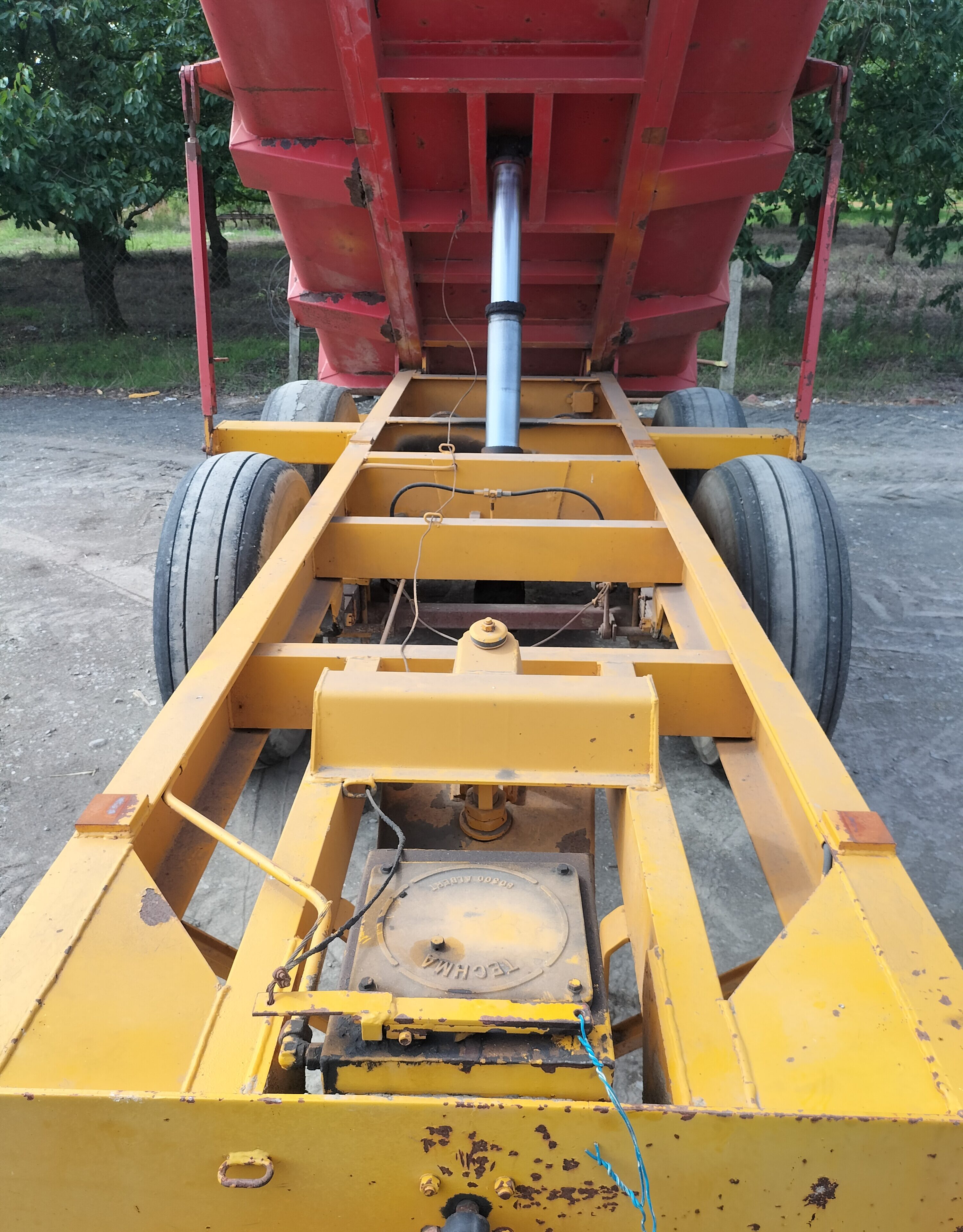 Przyczepa tandem Legras 12 ton