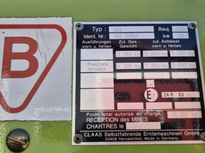 Kombajn zbożowy Claas Medion 310