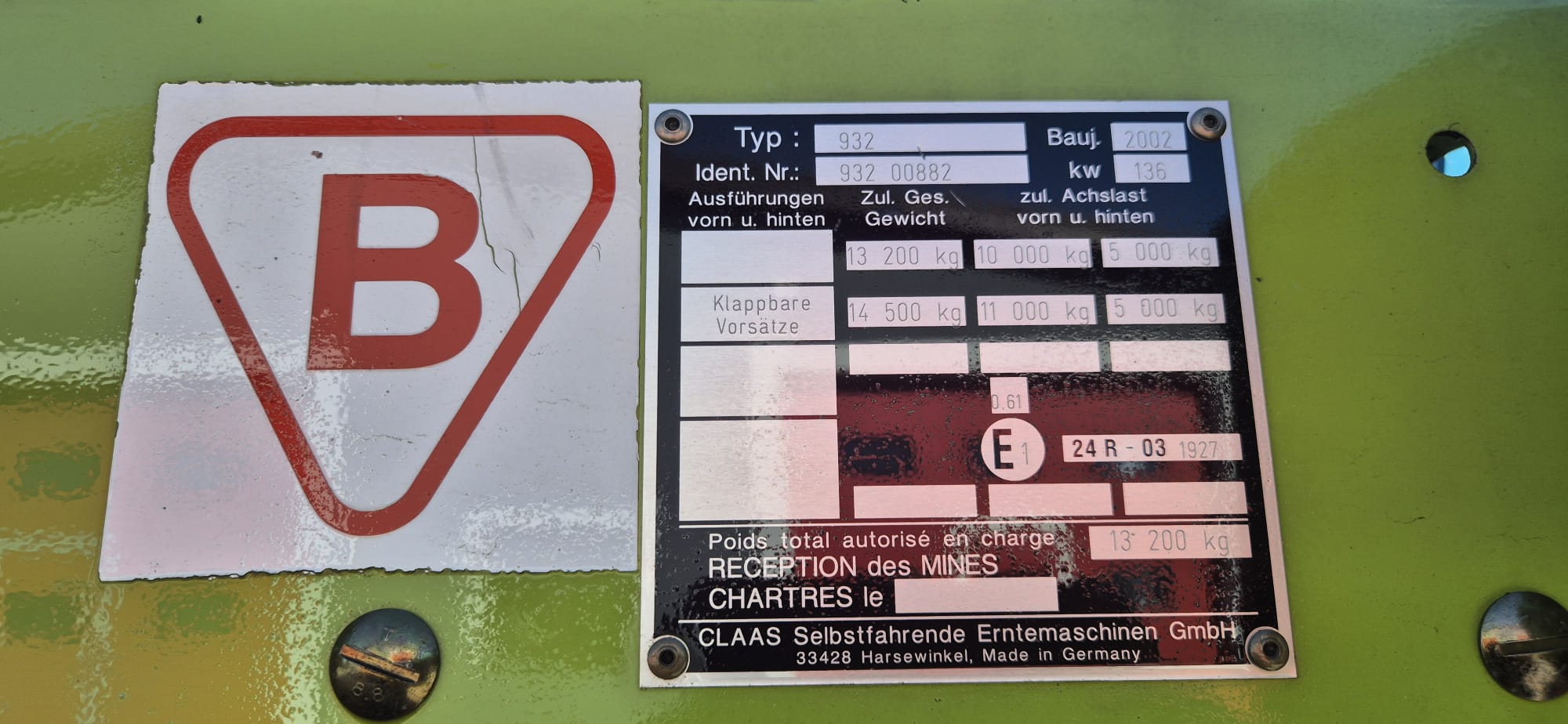 Kombajn zbożowy Claas Medion 310