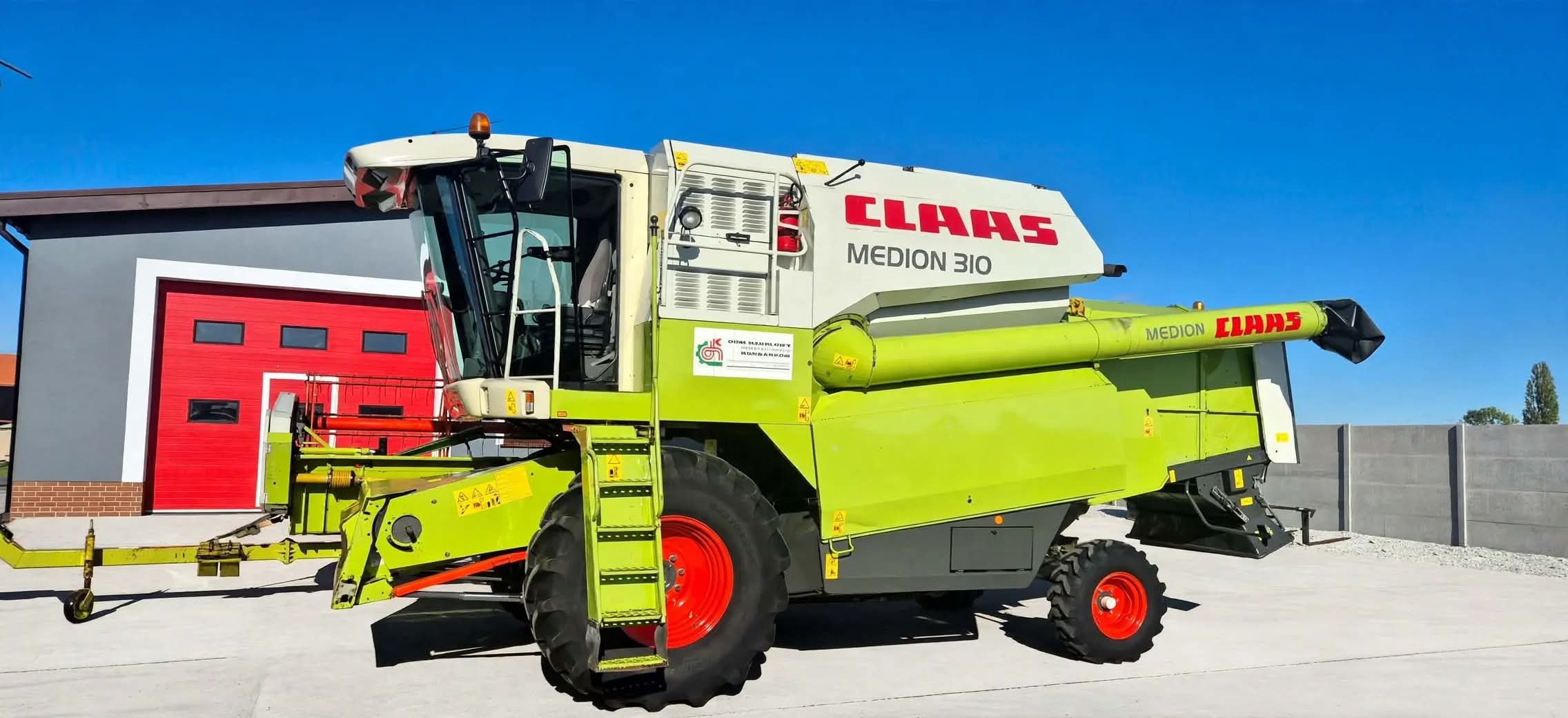 Kombajn zbożowy Claas Medion 310
