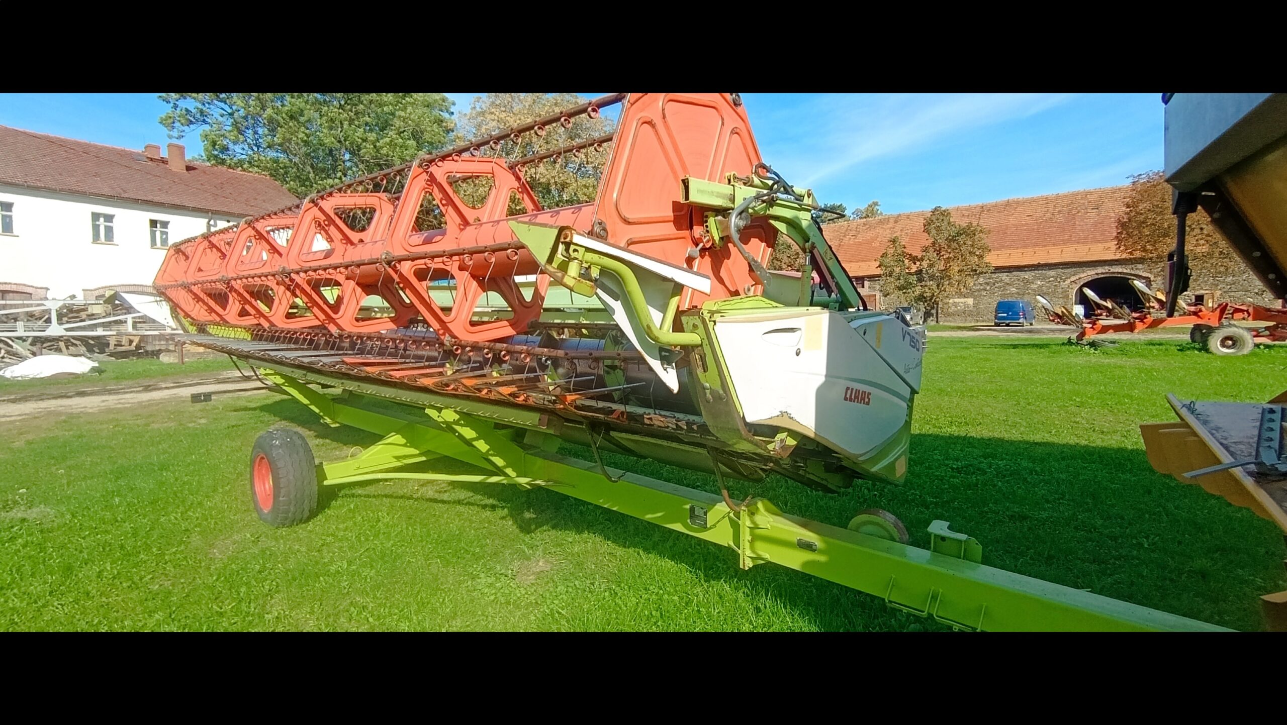 Cat Lexion 460 i heder Claas Vario 750 2008r