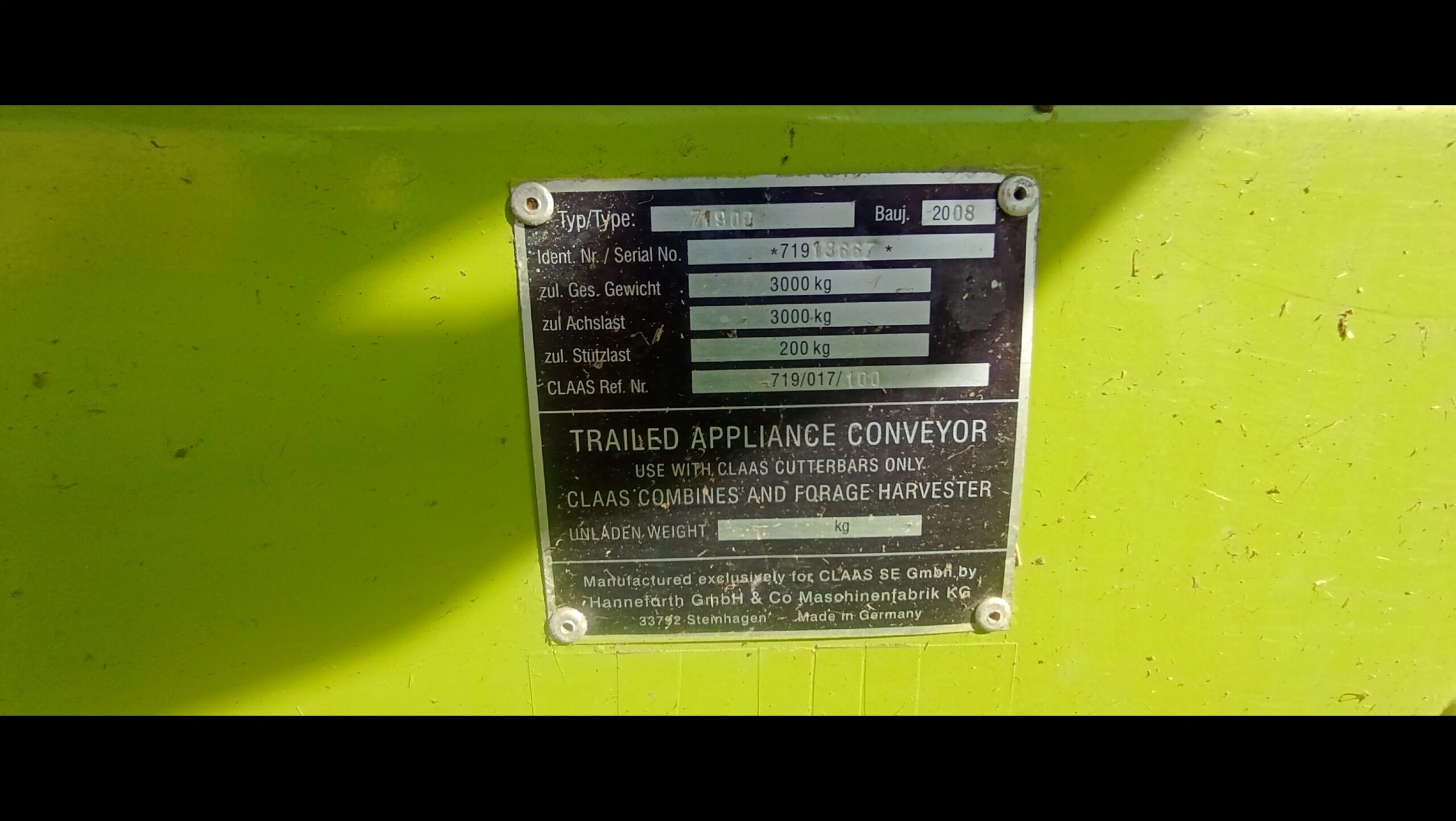 Cat Lexion 460 i heder Claas Vario 750 2008r