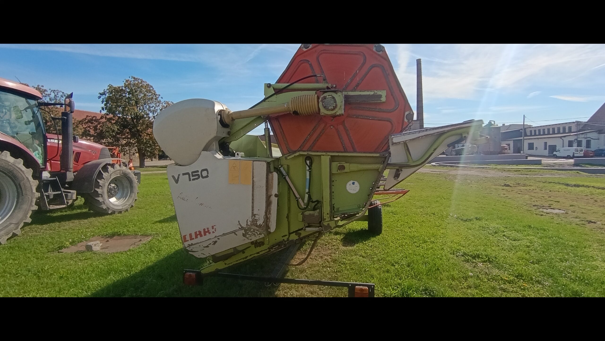 Cat Lexion 460 i heder Claas Vario 750 2008r